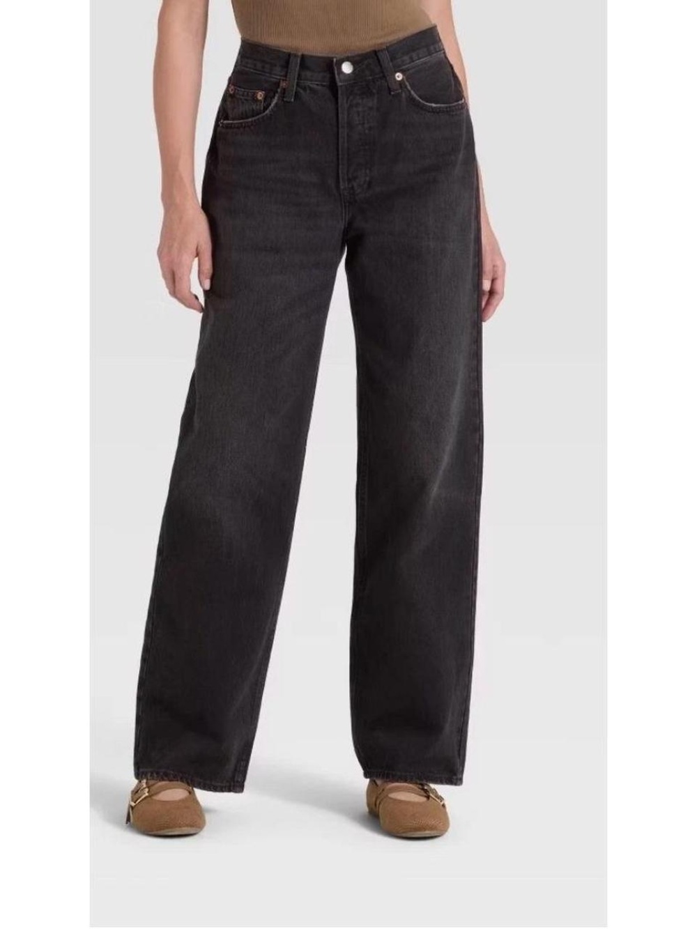 Universal Thread 90s Baggy Jeans Black High Rise Relaxed